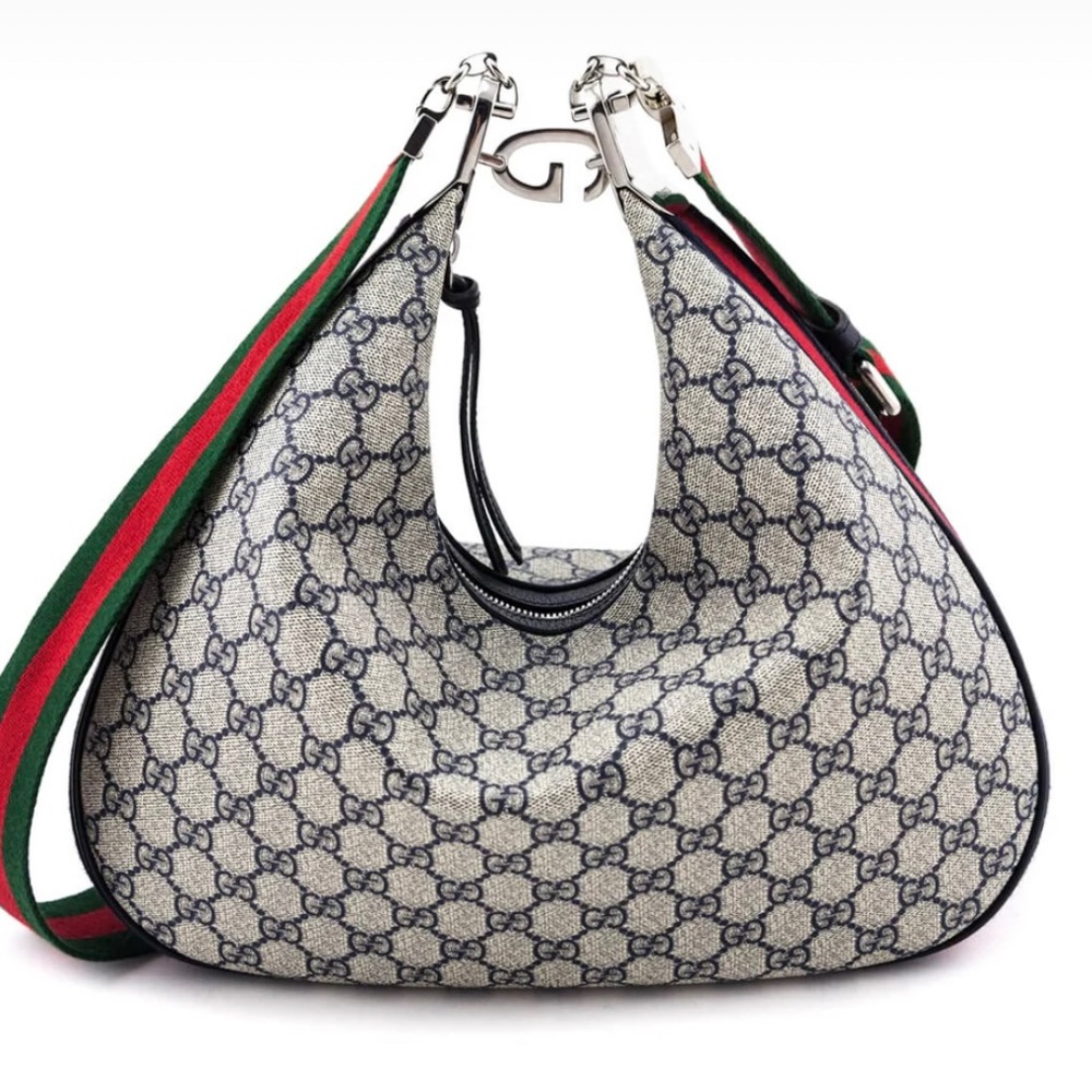 💯% Authentic Gucci Attache Shoulder Bag✨
